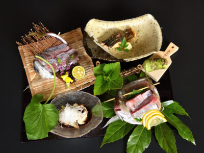 【6月限定】愛犬とお部屋食で愉しむ”旬鯵”の美食プラン